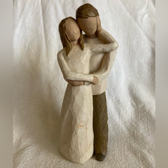 Willow Tree Together Figurine by Susan Lordi Man & Woman 9" Tall Couple Demdaco - Picture 1 of 5